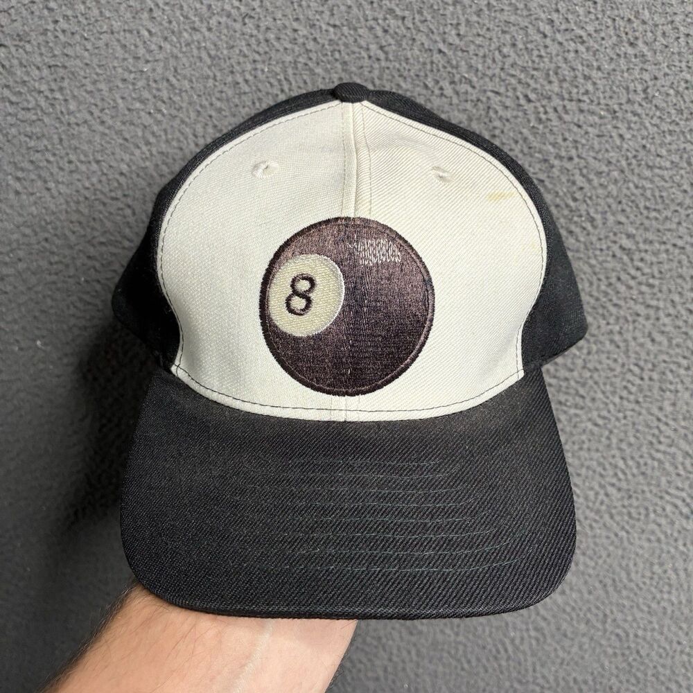 Vintage Hypnotic HYP  8 Ball (Made in USA) Early 90s Hat SnapBack Cap